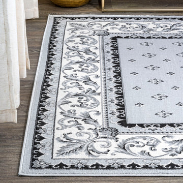 Acanthus French Border Area Rug